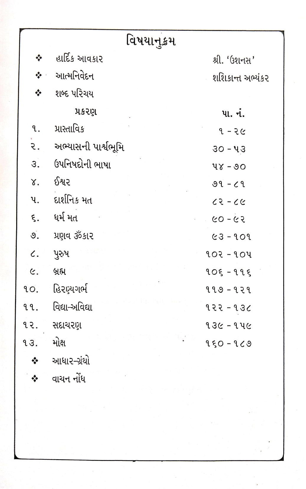 ઉપનિષદોના અધ્યયનની ભૂમિકા