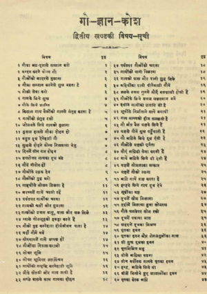 गो-ज्ञान कोष भाग -1 & 2-Gau Gyan Kosh (Volume-1, 2)